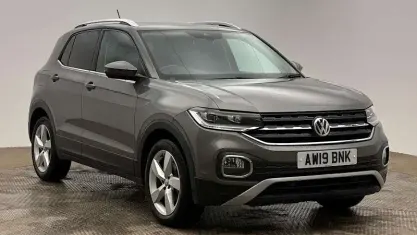Used VW T-Cross SEL 116 HP (85 kW) 2019 Grey SUV