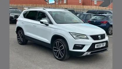 Used Seat Ateca XCELLENCE Lux 150 HP (110 kW) 2019 White SUV