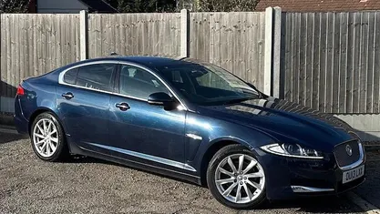 Blue Used 2013 Jaguar XF Premium Luxury Sedan | £5,297 (Fair price)