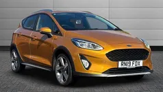 Yellow Used 2019 Ford Fiesta Active X Hatchback | £9,890 (Fair price)