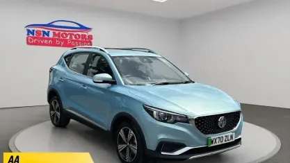 Used MG ZS Exclusive 105 kW (143 HP) 2020 Blue SUV