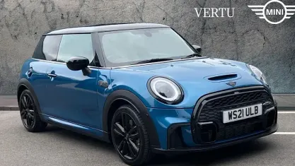 Used Mini Cooper S Comfort 178 HP (130 kW) 2021 Blue Hatchback