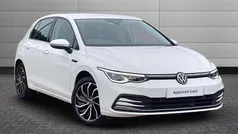 White Used 2021 VW Golf VIII Style Hatchback | £21,295 (Fair price)