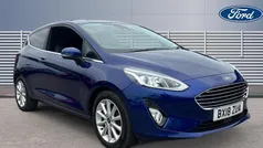 Blue Used 2018 Ford Fiesta Titanium X Hatchback | £8,994 (Fair price)