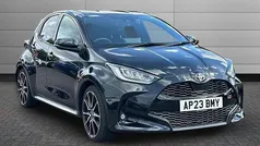 Eclipse black Used 2023 Toyota Yaris Hybrid Sport Hatchback | £19,901 (Fair price)