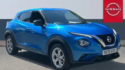 Used Nissan Juke N-Connecta 117 HP (86 kW) 2020 Blue SUV