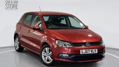 Red Used 2017 VW Polo Match Hatchback | £8,599 (Fair price)