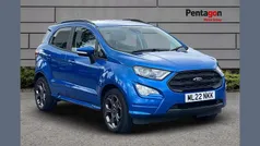 Blue Used 2022 Ford Ecosport ST-Line SUV | £13,995 (Fair price)