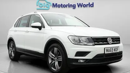 Begagnad VW Tiguan Match 150 HK (110 kW) 2019 Vit SUV
