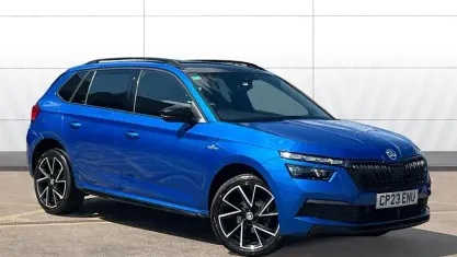 Used Skoda Kamiq Monte Carlo 150 HP (110 kW) 2023 Blue SUV