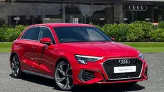 Red Used 2022 Audi A3 S-Line Hatchback | £22,399 (Fair price)