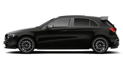 Black Used 2021 Mercedes A35 AMG Executive Hatchback | £20,948 (Fair price)