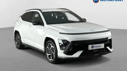 Used Hyundai Kona N Line 137 HP (100 kW) 2025 White SUV