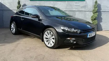 Used VW Scirocco GT 211 HP (155 kW) 2010 Black Coupe