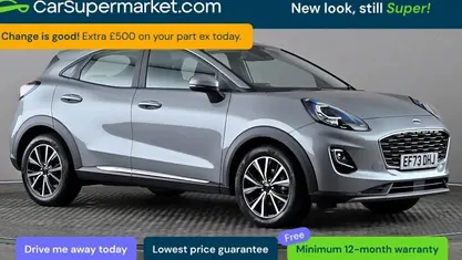 Used Ford Puma Titanium 125 HP (91 kW) 2023 Silver SUV