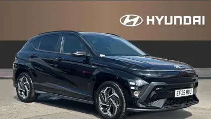 Used Hyundai Kona N Line 129 HP (94 kW) 2025 Black SUV