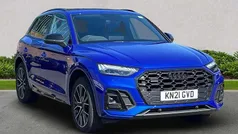 Blue Used 2021 Audi Q5 Comfort SUV | £35,555 (Fair price)