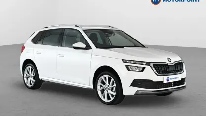 Used Skoda Kamiq SE L Executive 150 HP (110 kW) 2023 White SUV