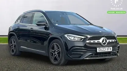 Used Mercedes GLA200 AMG Line Premium 163 HP (119 kW) 2022 Black SUV