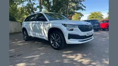White Used 2022 Skoda Kodiaq SportLine SUV | £28,900 (Fair price)