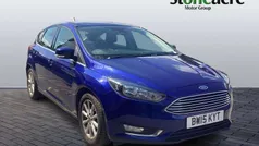 Blue Used 2015 Ford Focus Titanium Hatchback | £5,995 (Good price)