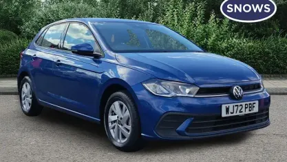 Used VW Polo S 95 HP (69 kW) 2022 Blue Hatchback