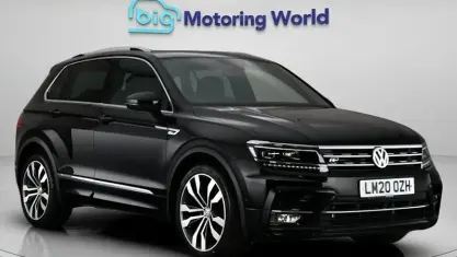 Used VW Tiguan R-line 150 HP (110 kW) 2020 Black SUV
