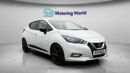 Used Nissan Micra S 92 HP (67 kW) 2021 White Hatchback