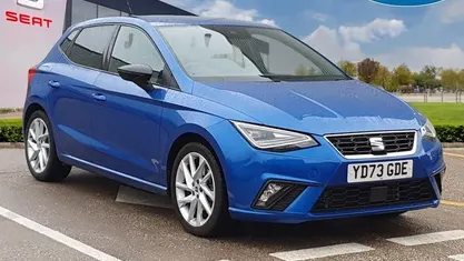 Used Seat Ibiza FR 110 HP (80 kW) 2023 Blue Hatchback