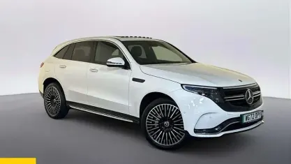 Used Mercedes EQC400 AMG Line Premium 300 kW (408 HP) 2023 White SUV