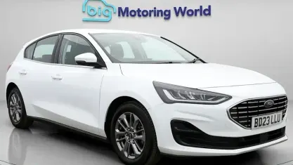 Used Ford Focus Titanium 125 HP (91 kW) 2023 White Hatchback