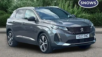 Used Peugeot 3008 GT 131 HP (96 kW) 2023 Nimbus grey SUV
