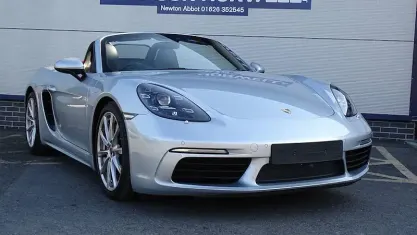Used Porsche 718 349 HP (256 kW) 2017 Silver Cabriolet