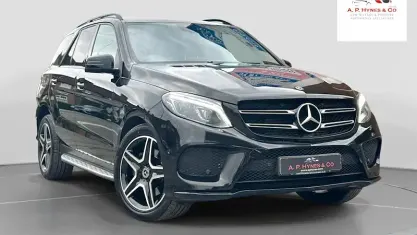 Usado Mercedes GLE250 AMG 204 HP (150 kW) 2018 Preto Carrinha