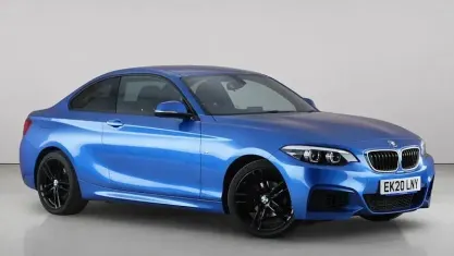 Used BMW 218 M Sport 136 HP (100 kW) 2020 Blue Coupe