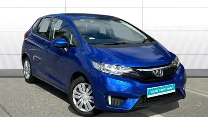 Used Honda Jazz S 102 HP (75 kW) 2017 Blue Hatchback