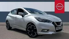 Silver Used 2022 Nissan Micra Acenta Hatchback | £11,518 (Fair price)