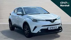 White Used 2018 Toyota C-HR SUV | £13,406 (Fair price)