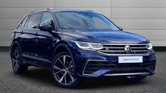 Blue Used 2024 VW Tiguan Allspace R-line SUV | £32,495 (Fair price)