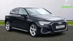 Black Used 2021 Audi A3 Sportback S-Line Hatchback | £20,499 (Fair price)