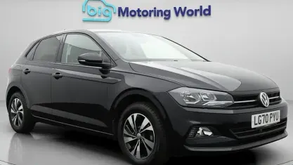 Used VW Polo Match 95 HP (69 kW) 2020 Black Hatchback