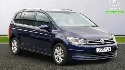 Used VW Touran Family 150 HP (110 kW) 2020 Blue MPV