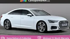 White Used 2021 Audi A6 S-Line Sedan | £20,976 (Good price)