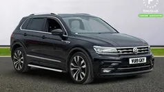 Black Used 2019 VW Tiguan R-line SUV | £20,799 (Good price)