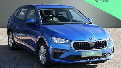 Used Skoda Scala SE 116 HP (85 kW) 2024 Race blue metallic Hatchback