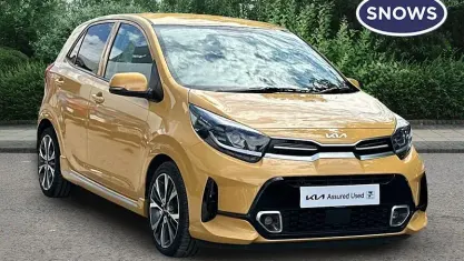 Used Kia Picanto GT-Line 67 HP (49 kW) 2024 Honeybee yellow Hatchback