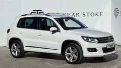 White Used 2014 VW Tiguan R-line SUV | £9,795 (Fair price)