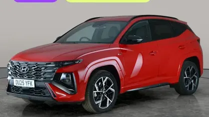 Używany Hyundai Tucson N Line 215 KM (158 kW) 2025 Czerwony SUV