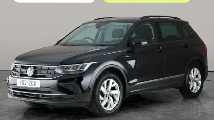 Used VW Tiguan Life 131 HP (96 kW) 2021 Black SUV