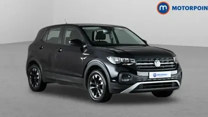 Usado VW T-Cross S 95 CV (69 kW) 2021 Negro SUV
